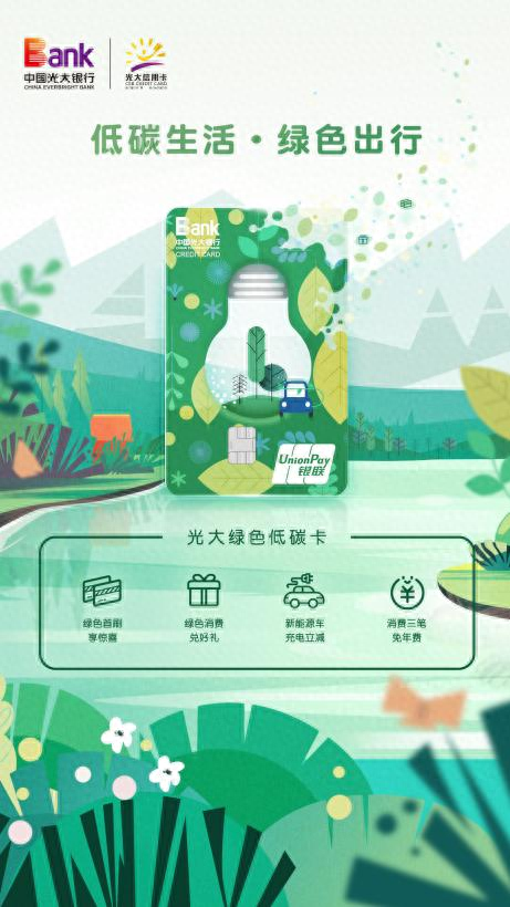 支付宝信用卡还款红包，光大银行 绿色金融 配图01