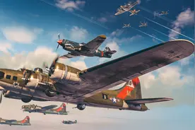 B-17空中堡垒，美军轰炸德国的主力军图片