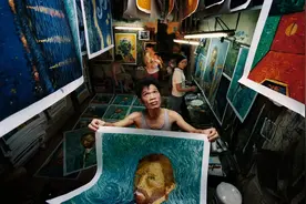 “中国梵高”赵小勇：从卖假画到一幅画1.2万，他用了30年时间图片