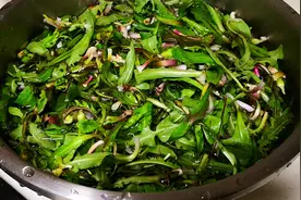 春天，荠菜苦菜靠边站，遇见蒲公英别手软，鲜嫩营养，做粥最香！图片