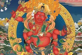 藏传佛教的五色财神分别代表什么？有什么特殊意义？图片