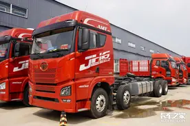 前四后八能有多舒适？解放JH6直接装配“总统套间”图片