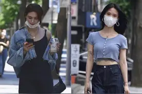 春天首尔街拍，小姐姐太会穿，帅气洒脱太好看图片