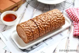 因为这个蛋糕卷，我在公司出名了，同事：家里有矿，土豪吃法图片