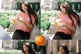 泰星Lisa发“橙色”主题动态引400万粉丝点赞！图片