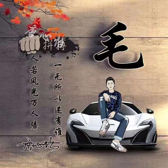姓氏头像第71期，2023新款励志个性签名头像，有你的名字吗？