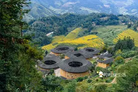 南靖土楼五大建筑群，各具特色，是建筑奇迹也是家族发展史图片