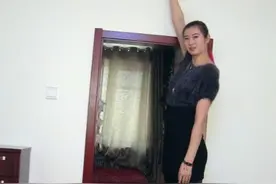 大鸟依人！1.97米“篮球女神”嫁东北农村小伙，婆婆不惜拆掉房门图片