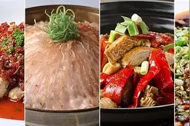 剁椒鸡,热拌鱼,干煸红烧肉,红袍麻鸭,板栗炒排骨,生焗粉蒸鱼头,旱蒸坛子肉...点单率超高的川味招牌热卖菜10图片