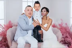 非洲姑娘远嫁四川小伙，生下儿子皮肤白皙，现在过的怎么样？图片