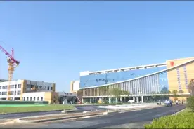 “花园式”生态医院即将落成！陕西省人民医院西咸院区建设进入冲刺阶段图片