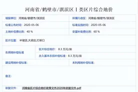 河南省鹤壁市、济源市农村土地征收补偿标准多少钱一亩2022图片