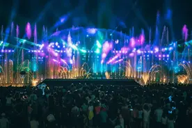 沈阳浑南中央公园音乐喷泉6月30日正式运行图片