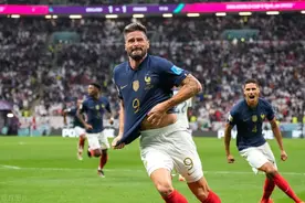 世界杯-凯恩点球二中一 吉鲁制胜球 法国2-1淘汰英格兰进四强图片