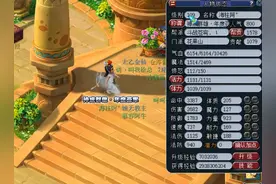 梦幻西游：神威组亚军花果山装备展示，蓝字不多属性爆炸！图片