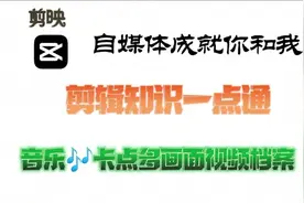 剪辑知识，小白一学就会图片