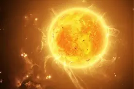 1400光年外传来一声“叹息”，这声叹息，预示着我们太阳的死亡图片