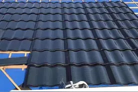 光伏瓦多少一平方呢？图片