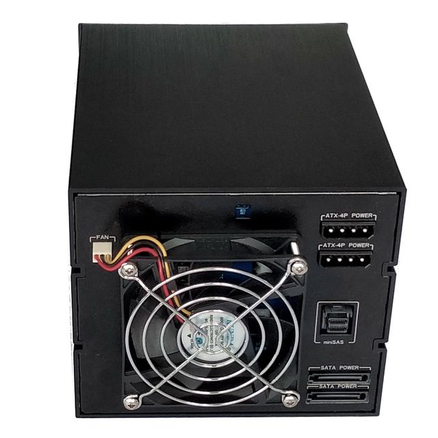 Unestech ST3540U2 四盘位3.5寸光驱位存储硬盘盒