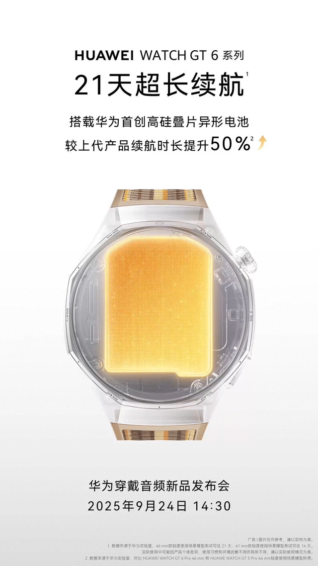 华为WATCH GT系列智能手表全球累计出货量超5400万