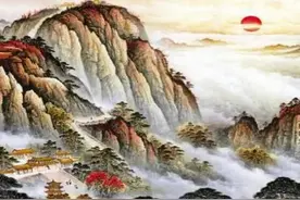 国画‖横幅山水画大全（180幅），鸿运当头，源远流长，雄风万里图片