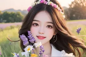 可爱手捧花头像，温柔甜美，美丽迷人图片