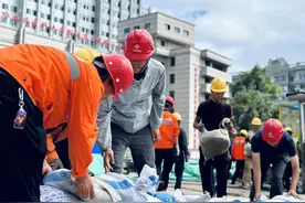 “一站一预案”！应对台风“卡努”，哈尔滨地铁3号线在建工地逐个排查风险图片