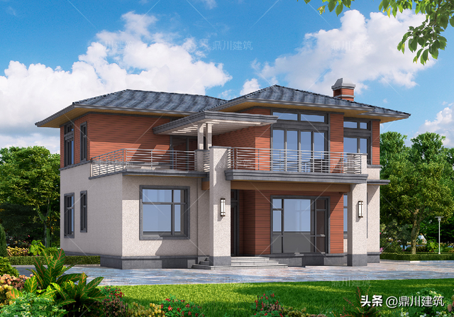 10套别墅图纸,外观低调哪个年代都不会过时,建房人的最爱