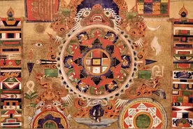 进入四川西藏的寺庙，教你如何认识藏传佛教的符号，全揭秘图片