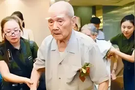 02年台湾老兵返乡探亲，酒后失言，女儿：你曾是解放军？图片