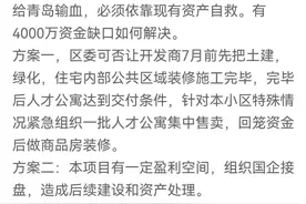 新区这个楼盘烂尾已成定局？官方回复图片