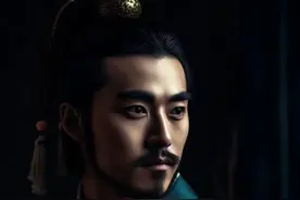 AI复原刘关张三英容貌，刘备挺帅，关羽霸气，张飞是个狠人图片