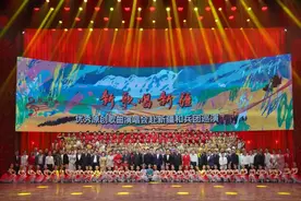 2023年中国文联文化润疆主题展演活动在乌鲁木齐精彩开启图片
