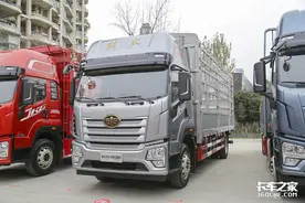 6米8载货车天花板！290马力六缸机解放JK6上线，AMT带液缓图片