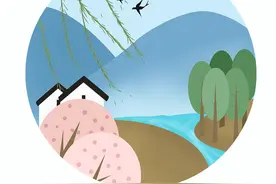 50句春风诗词：最暖人间四月天图片