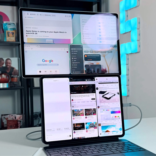 8.3英寸iPad mini实测iPadOS 26，可运行8个应用窗口