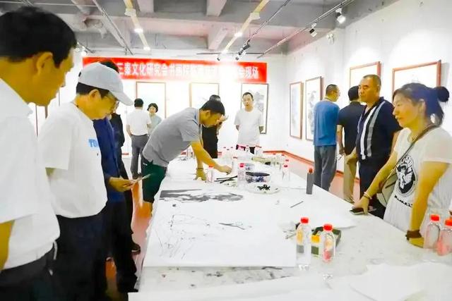 陕西省三秦文化研究会书画院临潼交流中心揭牌暨书画展盛大开幕