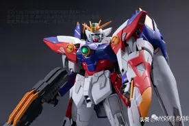 W高达补完计划 万代MG零式飞翼TV版本喷涂制作分享图片