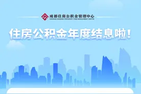 @成都人，住房公积金利息已到账，请注意查收！图片