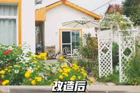 花25万，把一个80年代的农村破旧老房子，DIY改造成花园小屋图片