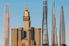 截止2022年4月，全球前十高的建筑物，美国出局，中国占四座图片