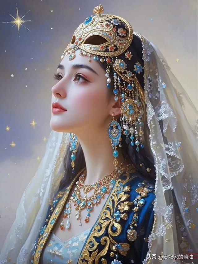 美眸清澈花容月貌