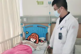 13岁女孩摔跤后骨折，一查全身骨头都在溶解图片