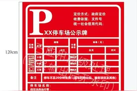 机动车停车场设置规范图片