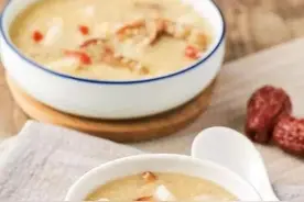 一炉慢火，一锅好粥——山药小米红枣粥图片