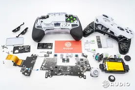 雷蛇Wolverine V2 Pro无线游戏手柄拆解，PlayStation官方授权图片