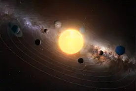 地球其实是一架飞船，它正带着人类文明，航向未知的宇宙深处图片