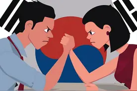 女店员被男顾客一顿痛殴，只因留了短发，韩国性别战争又开始了？图片