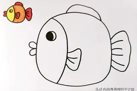 自制简笔画绘本画册，亲子涂色绘本图片