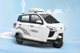 宗申新推出一款全封闭电动三轮车，带冷暖空调，续航可达150公里图片